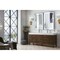 James Martin Vanities Linear 72in Double Vanity, Mid-Century Walnut w/ Glossy White Composite Stone Top 210-V72D-WLT-GW - alternate 5